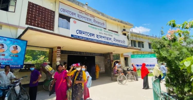 নীলফামারীতে হামের উপসর্গ নিয়ে ৬ শিশু হাসপাতালে ভর্তি