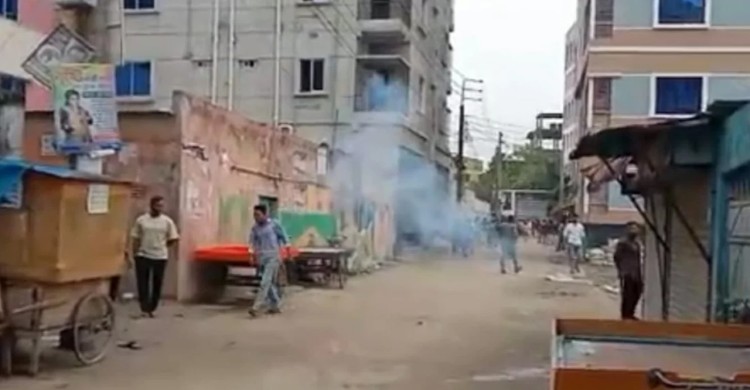 ঝুট দখল নিয়ে যুবদলের দুই পক্ষের রক্তক্ষয়ী সংঘর্ষ, পথচারীসহ গুলিবিদ্ধ ২