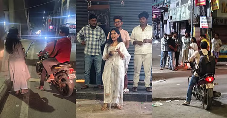 মধ্যরাতে ছদ্মবেশে নারী পুলিশ কমিশনার, ৩ ঘণ্টায় পেলেন ৪০ জনের কুপ্রস্তাব