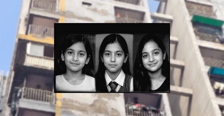 ৯ তলা থেকে লাফ দিয়ে একসঙ্গে ৩ বোনের আত্মহত্যা