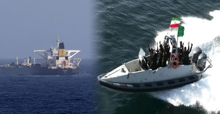 হরমোজ প্রণালীতে মার্কিন জাহাজকে ইরানের ধাওয়া