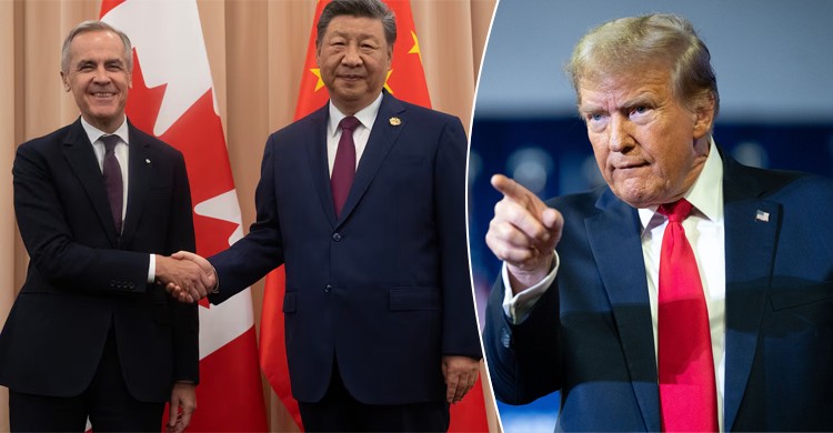চীনের সঙ্গে বাণিজ্য চুক্তি করলে কানাডার পণ্যে ১০০ শতাংশ শুল্ক আরোপ হবে: ট্রাম্প