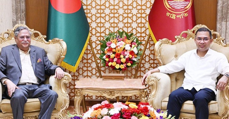 বঙ্গভবনে রাষ্ট্রপতির সঙ্গে প্রধানমন্ত্রীর সাক্ষাৎ