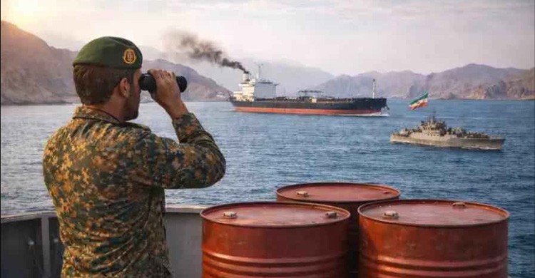 হরমুজ প্রণালী দিয়ে ‘এক লিটার তেলও’ যেতে দেবো না: ইরান