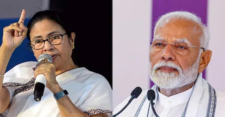 ঈদের অনুষ্ঠানে মোদিকে অনুপ্রবেশকারী বললেন মমতা