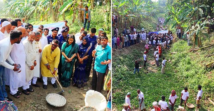 তিন বছরের ব্যবধানে আট গুণ বেশি টাকায় আবার খনন করছে পাউবো
