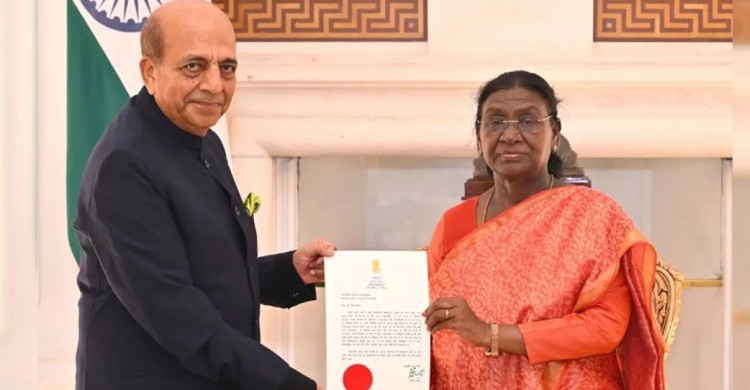 ঢাকায় দায়িত্ব নিতে প্রস্তুত দীনেশ ত্রিবেদী, নিয়োগপত্র দিলেন দ্রৌপদী মুর্মু